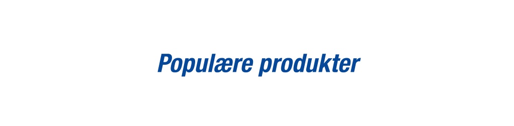 Populre produkter